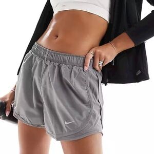 Nike Women's Tempo Gray Running Shorts (DB4487-059) Small